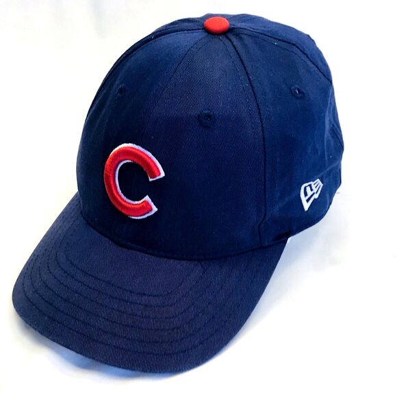 Chicago Cubs New Era Baseball Cap Blue Youth Snapback MLB Hat One Size Genuine - Picture 8 of 12
